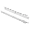  Fiók csúszó 2 pcs Fehér 300 mm Acél