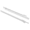  Fiók csúszó 2 pcs Fehér 350 mm Acél