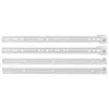  Fiók csúszó 2 pcs Fehér 400 mm Acél