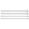  Fiók csúszó 2 pcs Fehér 450 mm Acél
