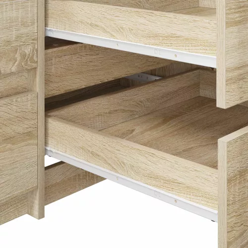  Fiók csúszó 49 pcs Fehér Acél