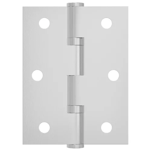  Zsanér 12 pcs Ezüst 50 x 38 x 1,3 mm Acél