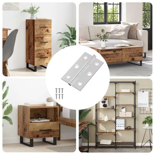  Zsanér Egyszínű 12 pcs Ezüst 58 x 35 x 1 mm Acél