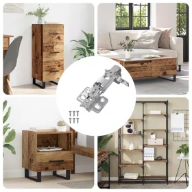  Zsanér 126 pcs Nikkel 35 mm Vas