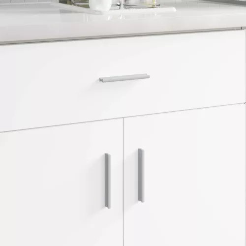  Fogantyú Egyszínű 828 pcs Ezüst 105.7 x 7.4 x 15.5 mm Alumínium