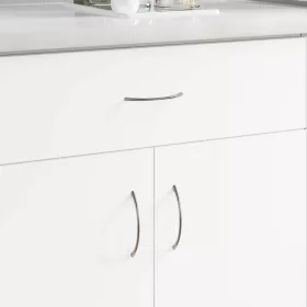  Fogantyú 2 pcs Ezüst 107 x 3.6 x 23 mm Rozsdamentes acél