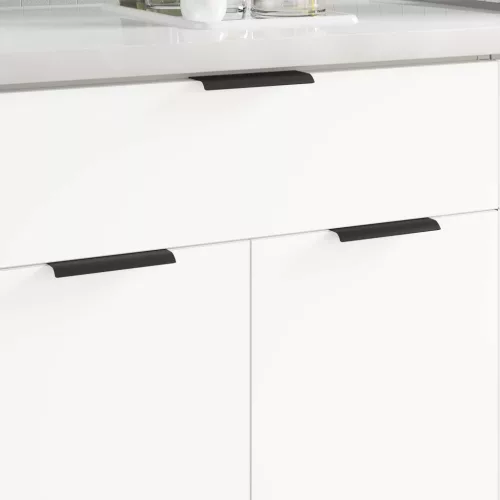  Fogantyú 2 pcs Fekete 120 x 39.6 x 17 mm Alumínium