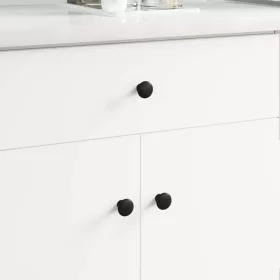  Fogantyú 2 pcs Fekete Ø30 mm Alumínium