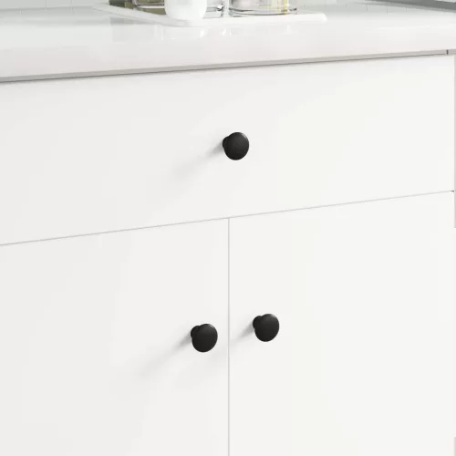  Fogantyú 1461 pcs Fekete Ø30 mm Alumínium