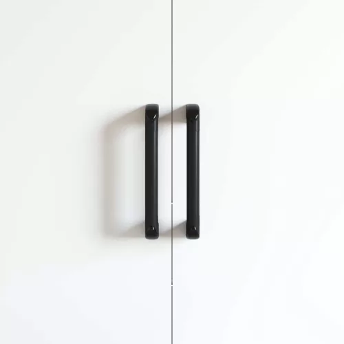  Fogantyú 12 pcs Fekete 380 x 34 x 85 mm Alumínium és PP