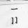  Bútor Fogantyú 429 pcs Fekete 110 x 12 x 36 mm Vas