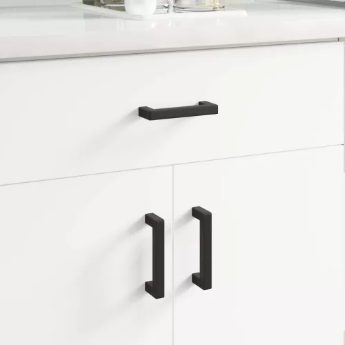  Bútor Fogantyú 429 pcs Fekete 110 x 12 x 36 mm Vas