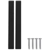  Bútor Fogantyú 429 pcs Fekete 110 x 12 x 36 mm Vas