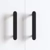  Szekrény Fogantyú 2 pcs Fekete 121 x 16.6 x 28.3 mm Vas