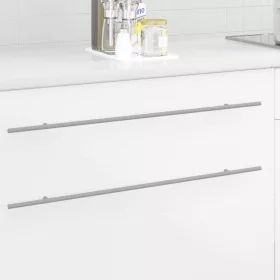  Szekrény Fogantyú 12 pcs Ezüst 800 mm Rozsdamentes acél