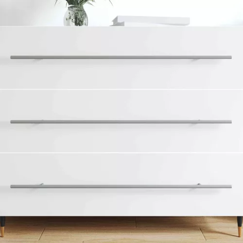  Szekrény Fogantyú 12 pcs Ezüst 800 mm Rozsdamentes acél