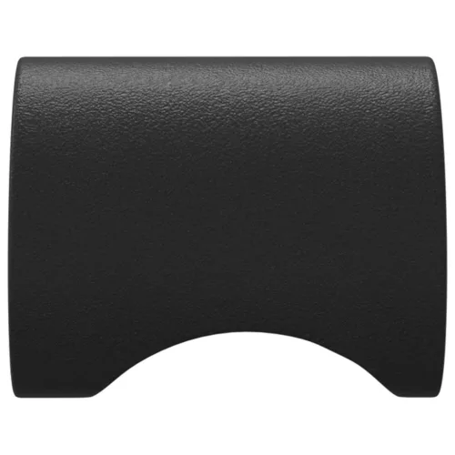  Szekrény Gombok 2 pcs Fekete M4 x 12 mm Vas