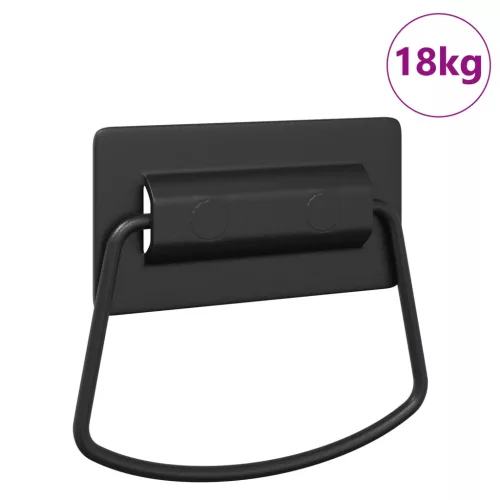  Szekrény Fogantyúk 210 pcs Fekete 85 x 45 mm Fém