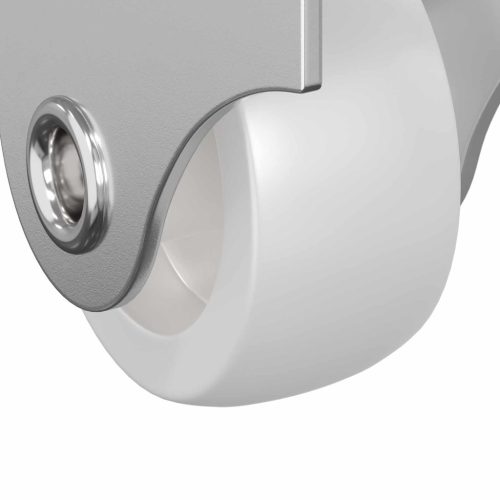  Kerekek 2 pcs Fehér 42 x 11,5 x 29 mm Vas