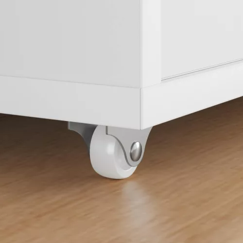  Kerekek 12 pcs Fehér 42 x 11,5 x 29 mm Vas