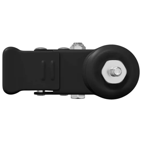  Kerekek 2 pcs Fekete M6 x 1.5 mm Vas és Nylon