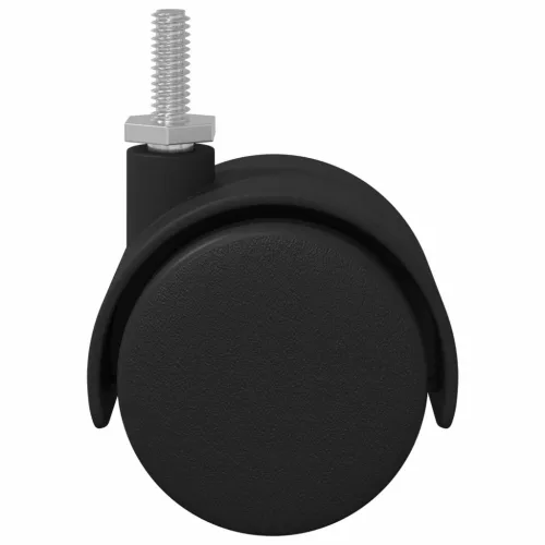  Kerekek 12 pcs Fekete 40,1 x 40,1 x 37,8 mm PP és vas