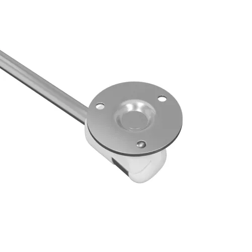  Hidraulikus Gáz Rugó 2 pcs Ezüst 280 x 17 x 16 mm PP és Acél