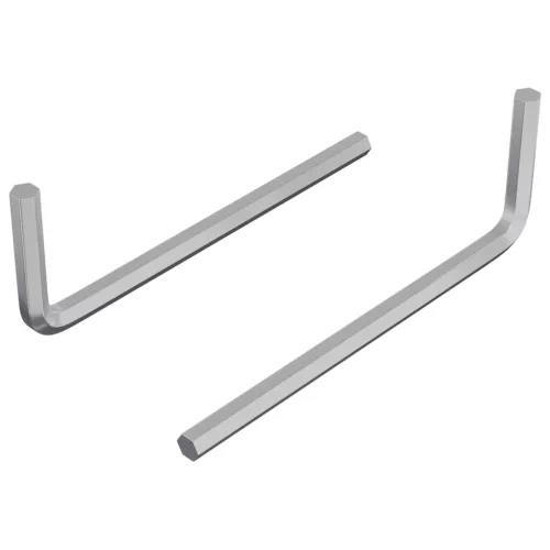  Hatos Kulcs 2 pcs Ezüst 32 x 86 mm Acél