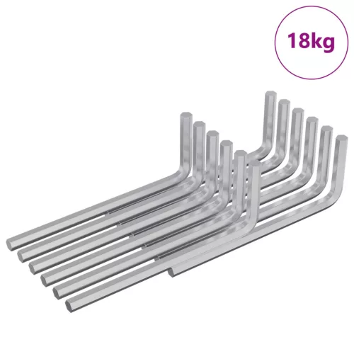  Hatos Kulcs 4675 pcs Ezüst 32 x 86 mm Acél