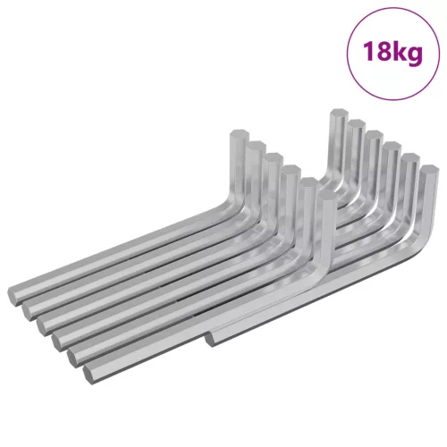  Hatos Kulcs 1800 pcs Ezüst 32 x 86 mm Acél
