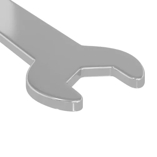  Spanner / kígyószem 2 pcs Ezüst 10 mm Vas