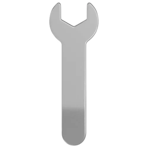  Spanner / kígyószem 2 pcs Ezüst 13 mm Vas