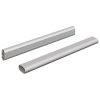  Szekrény rúd 2 pcs Ezüst 764 x 15 x 29 mm Alumínium ötvözet