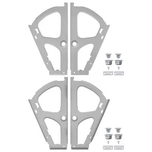  Flip Fiók Zsanér 2 pcs Ezüst 235 x 155 x 30 mm Vas