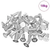  Tükör tartó konzol 340 pcs Nikkel 35 x 30 x 8,3 mm Acél