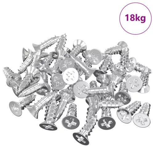  Tükör tartó konzol 340 pcs Nikkel 35 x 30 x 8,3 mm Acél