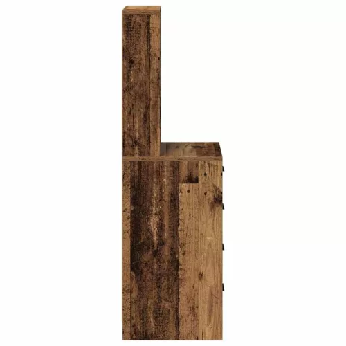  Magasfiú fiókkal Régi fa 40 x 41 x 135 cm Faanyag