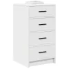  Oldalszekrény Fehér 40x41x75 cm Műanyag