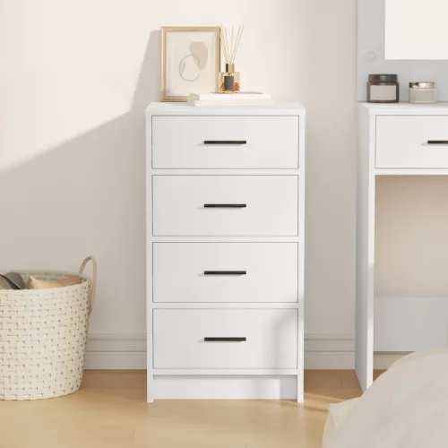  Oldalszekrény Fehér 40x41x75 cm Műanyag