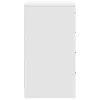  Oldalszekrény Fehér 40x41x75 cm Műanyag