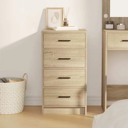  Széf fiókkal sonoma tölgy 40 x 41 x 75 cm Faanyag