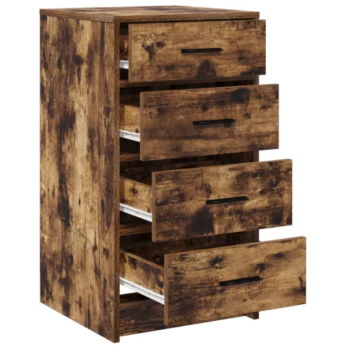  Szekrény Füstölt Tölgy 40x41x75 cm Fa