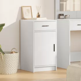  Oldalszekrény Fehér 40x41x75 cm Mérnöki Fa