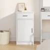  Oldalszekrény Fehér 40x41x75 cm Mérnöki Fa