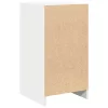  Oldalszekrény Fehér 40x41x75 cm Mérnöki Fa