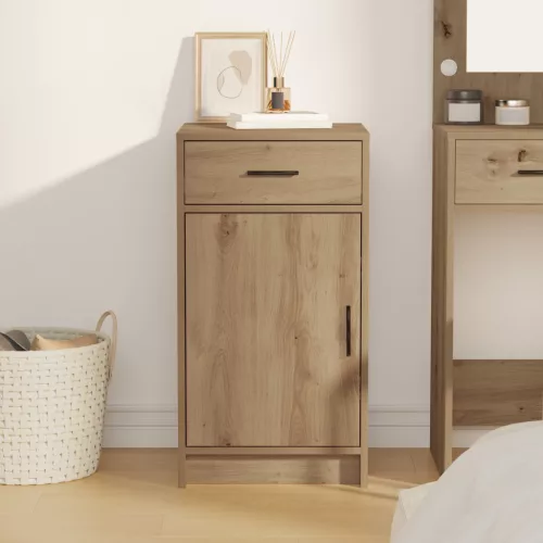  Oldalszekrény Artisan tölgy 40x41x75 cm Mérnöki fa