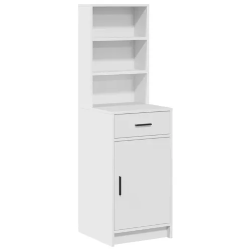  Magasfiú fiókkal Fehér 40 x 40,5 x 135 cm Faanyag