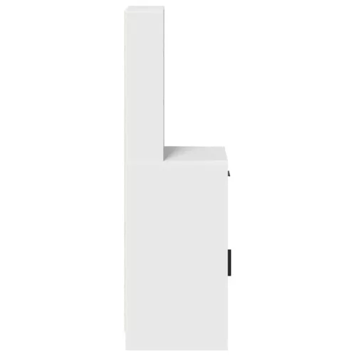  Magasfiú fiókkal Fehér 40 x 40,5 x 135 cm Faanyag