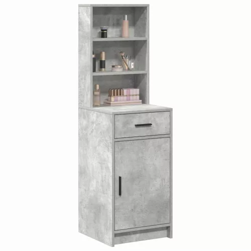  Magasfiú fiókkal Beton szürke 40 x 40,5 x 135 cm Faanyag