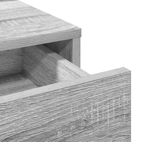  Öltözködőasztal Fiókokkal Szürke Sonoma 79x41x140 cm